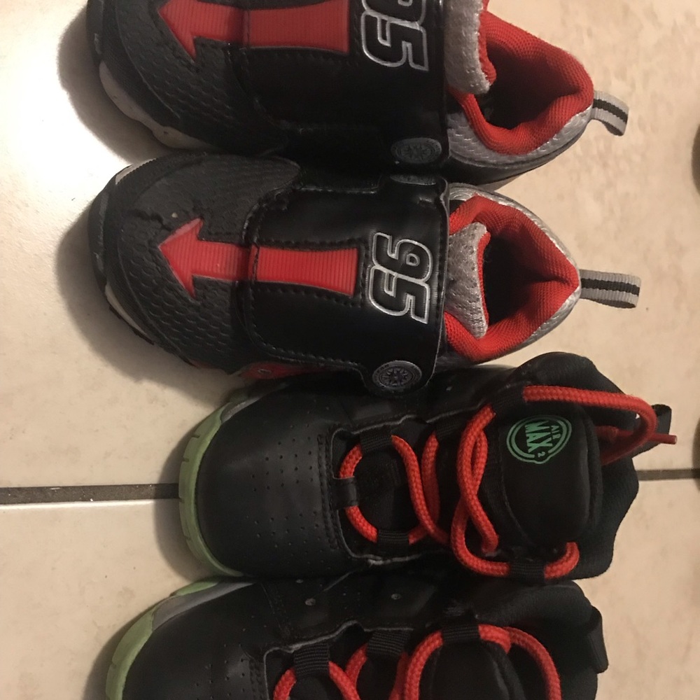 Cars and air max sneakers